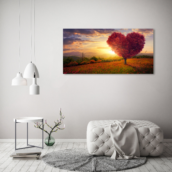 Print on acrylic Tree Field Heart