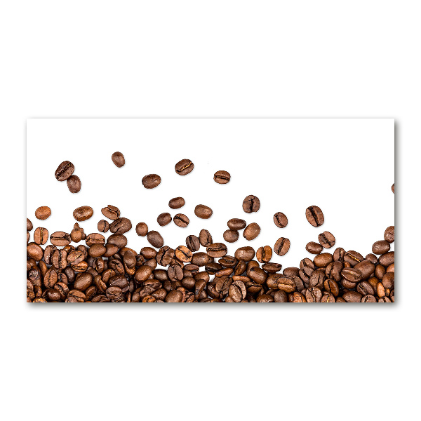 Glass acrylic wall art Coffee beans