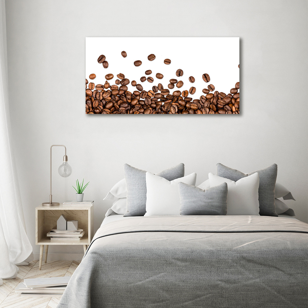 Glass acrylic wall art Coffee beans