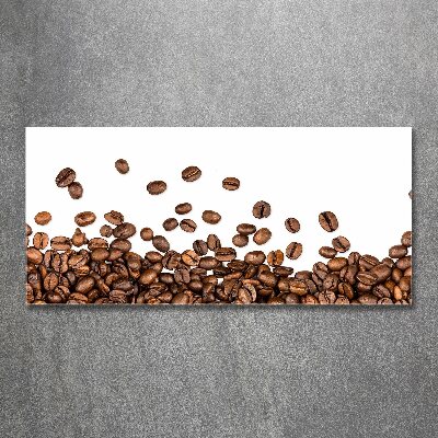 Glass acrylic wall art Coffee beans