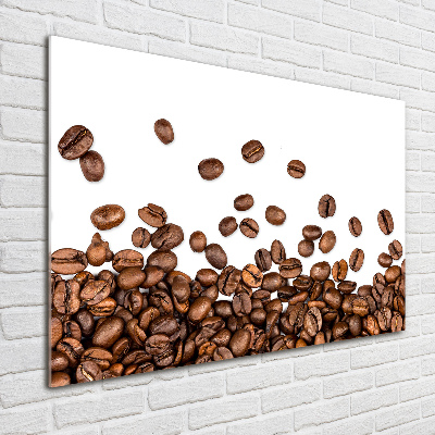 Glass acrylic wall art Coffee beans