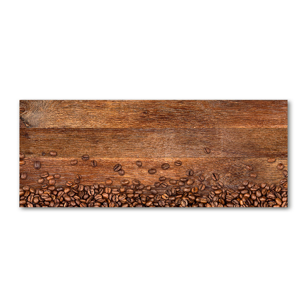 Glass acrylic wall art Coffee beans