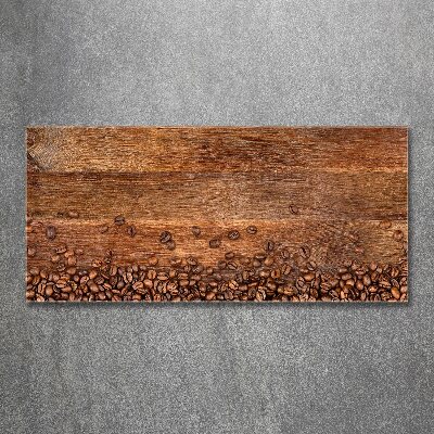 Glass acrylic wall art Coffee beans