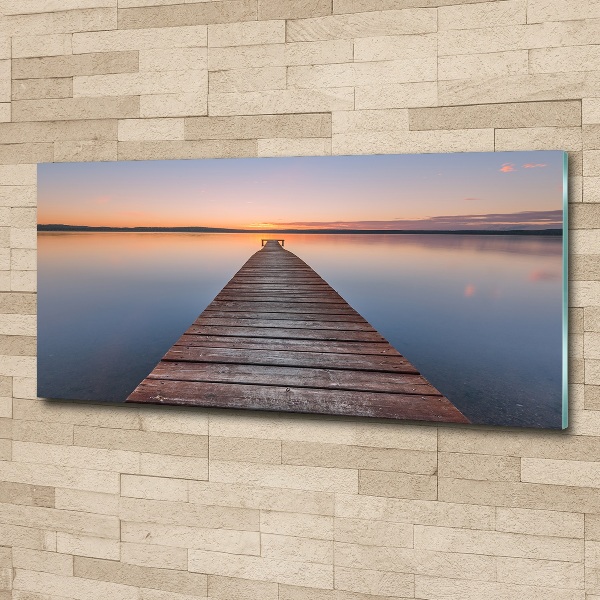 Print on acrylic Wooden pier