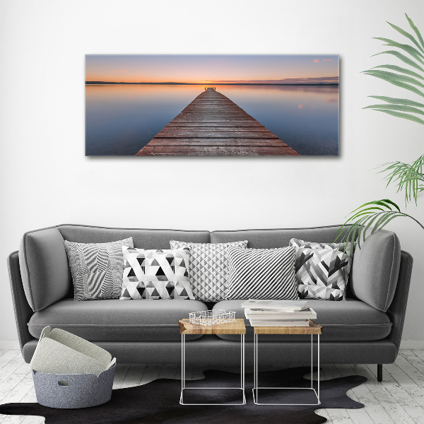 Print on acrylic Wooden pier