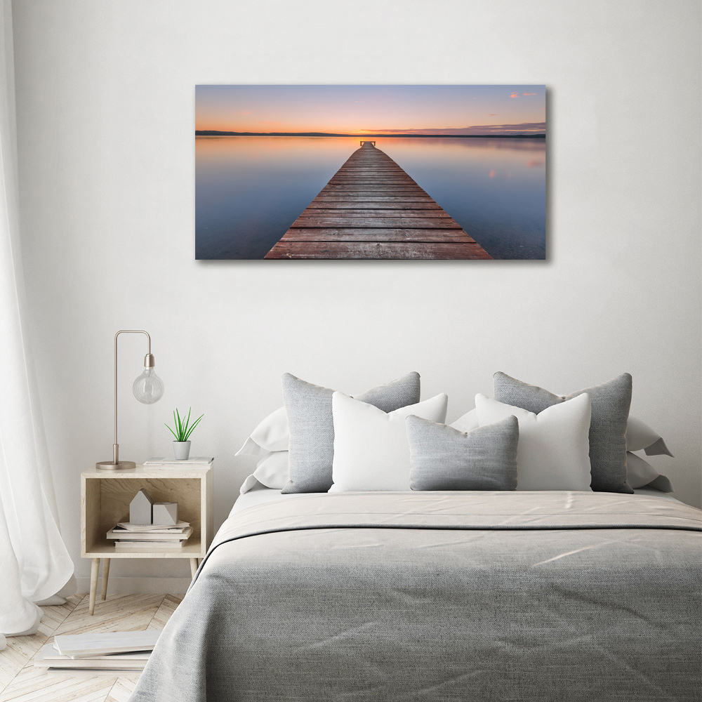 Print on acrylic Wooden pier