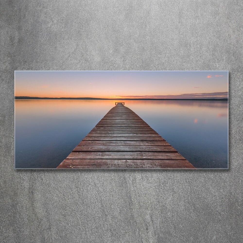 Print on acrylic Wooden pier