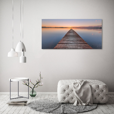 Print on acrylic Wooden pier