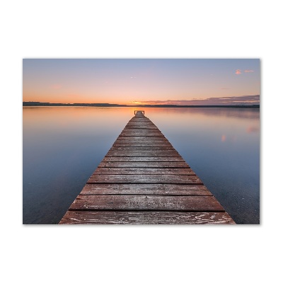 Print on acrylic Wooden pier