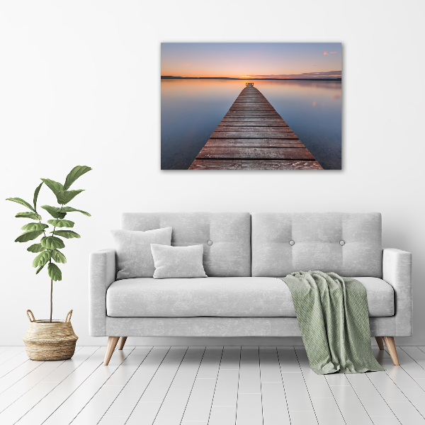 Print on acrylic Wooden pier