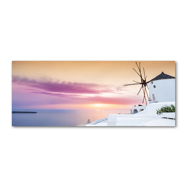 Wall art acrylic Santorini Greece