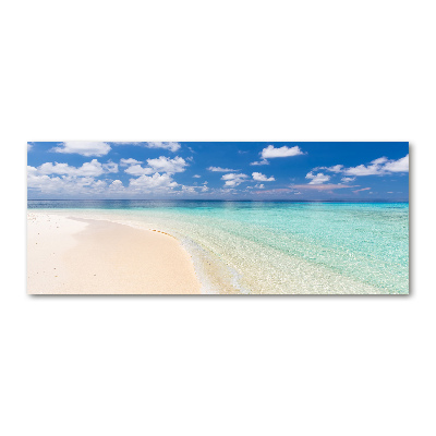 Wall art acrylic Beach in the Maldives