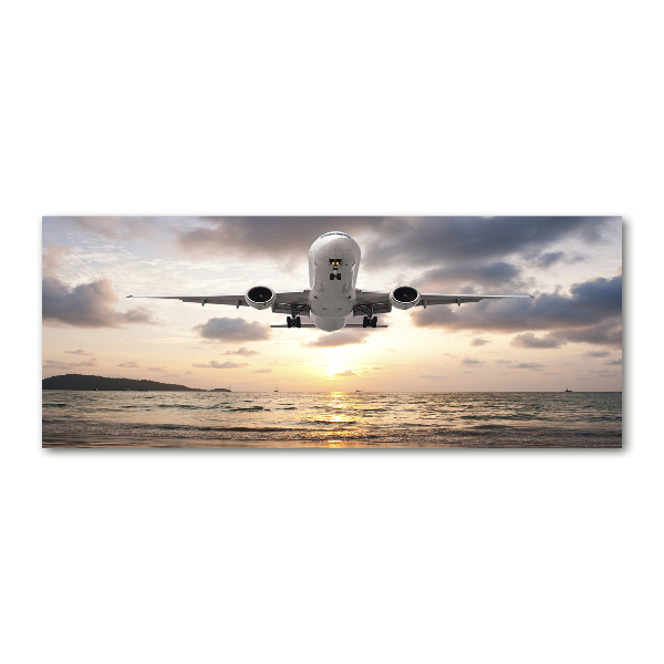 Wall art acrylic Aircraft by the sea