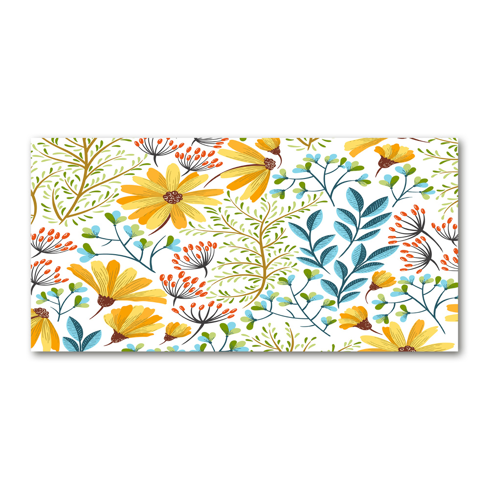 Print on acrylic Spring flowers