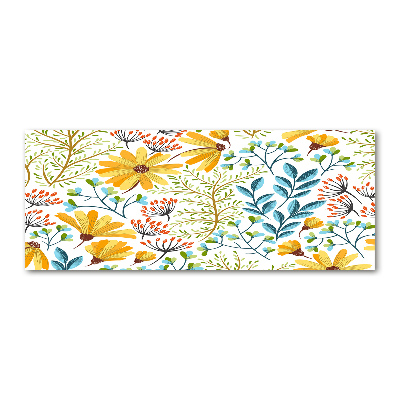 Print on acrylic Spring flowers