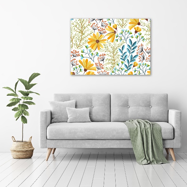 Print on acrylic Spring flowers