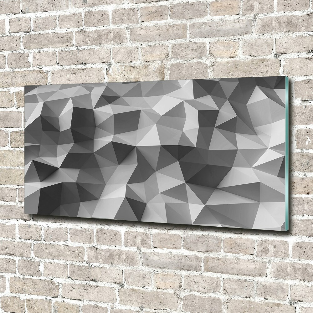 Print on acrylic Abstraction of the triangle