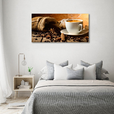 Acrylic wall picture Coffee and spices