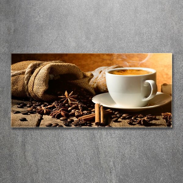 Acrylic wall picture Coffee and spices