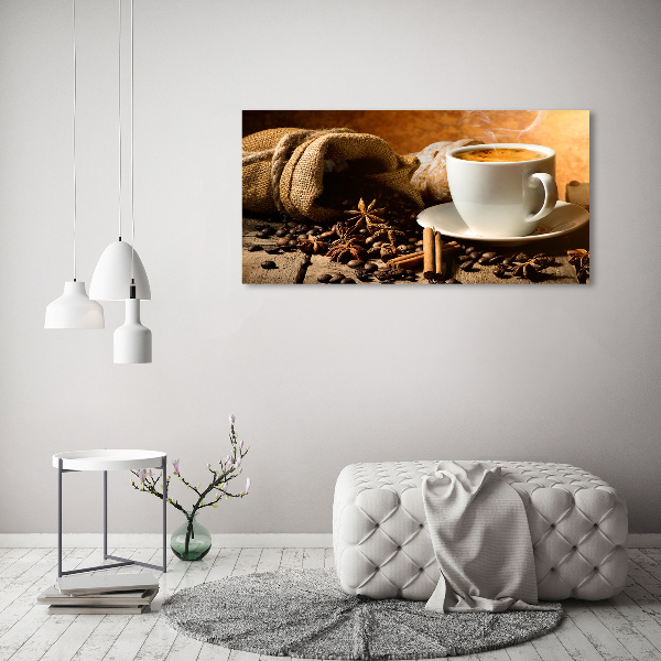 Acrylic wall picture Coffee and spices