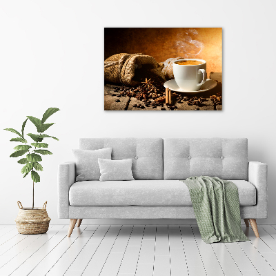 Acrylic wall picture Coffee and spices