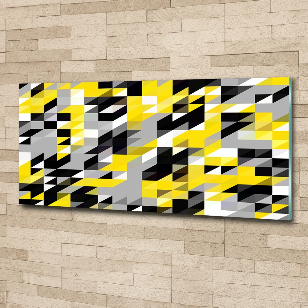 Print on acrylic Geometric background