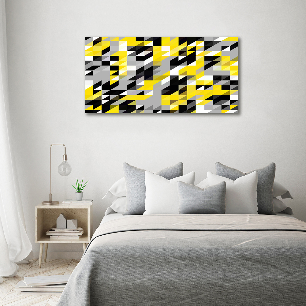 Print on acrylic Geometric background