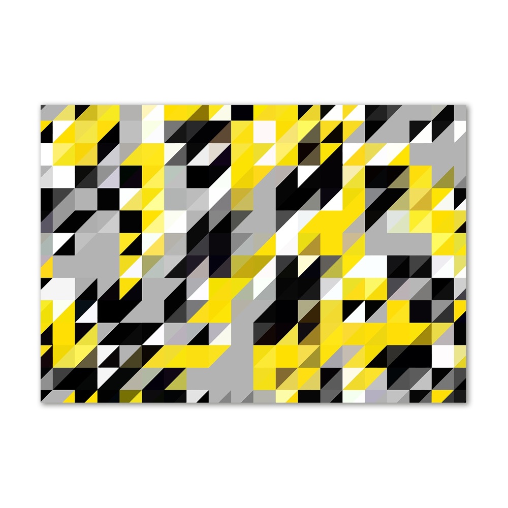 Print on acrylic Geometric background