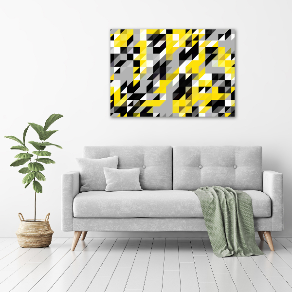 Print on acrylic Geometric background