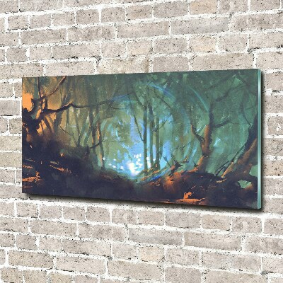 Print on acrylic Mystical forest