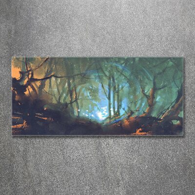 Print on acrylic Mystical forest