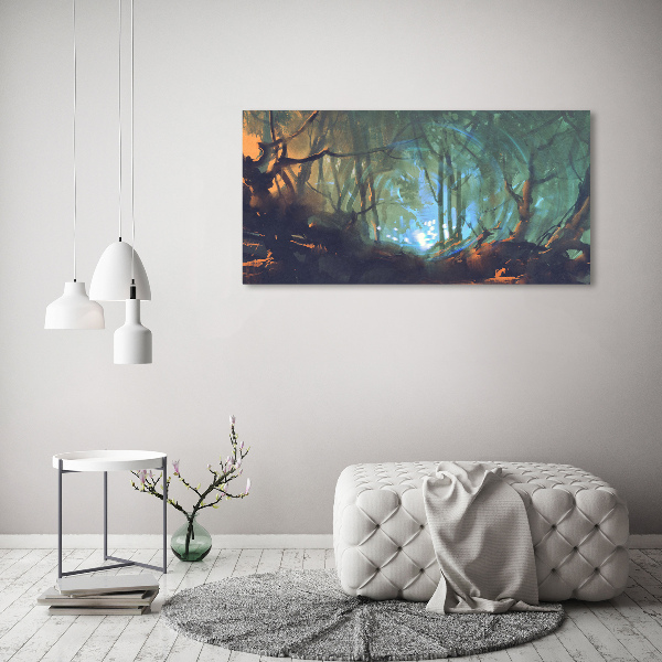 Print on acrylic Mystical forest