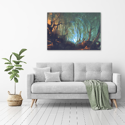 Print on acrylic Mystical forest