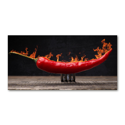 Acrylic wall picture Chilli pepper