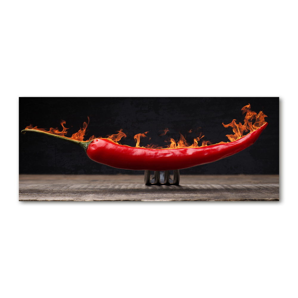 Acrylic wall picture Chilli pepper