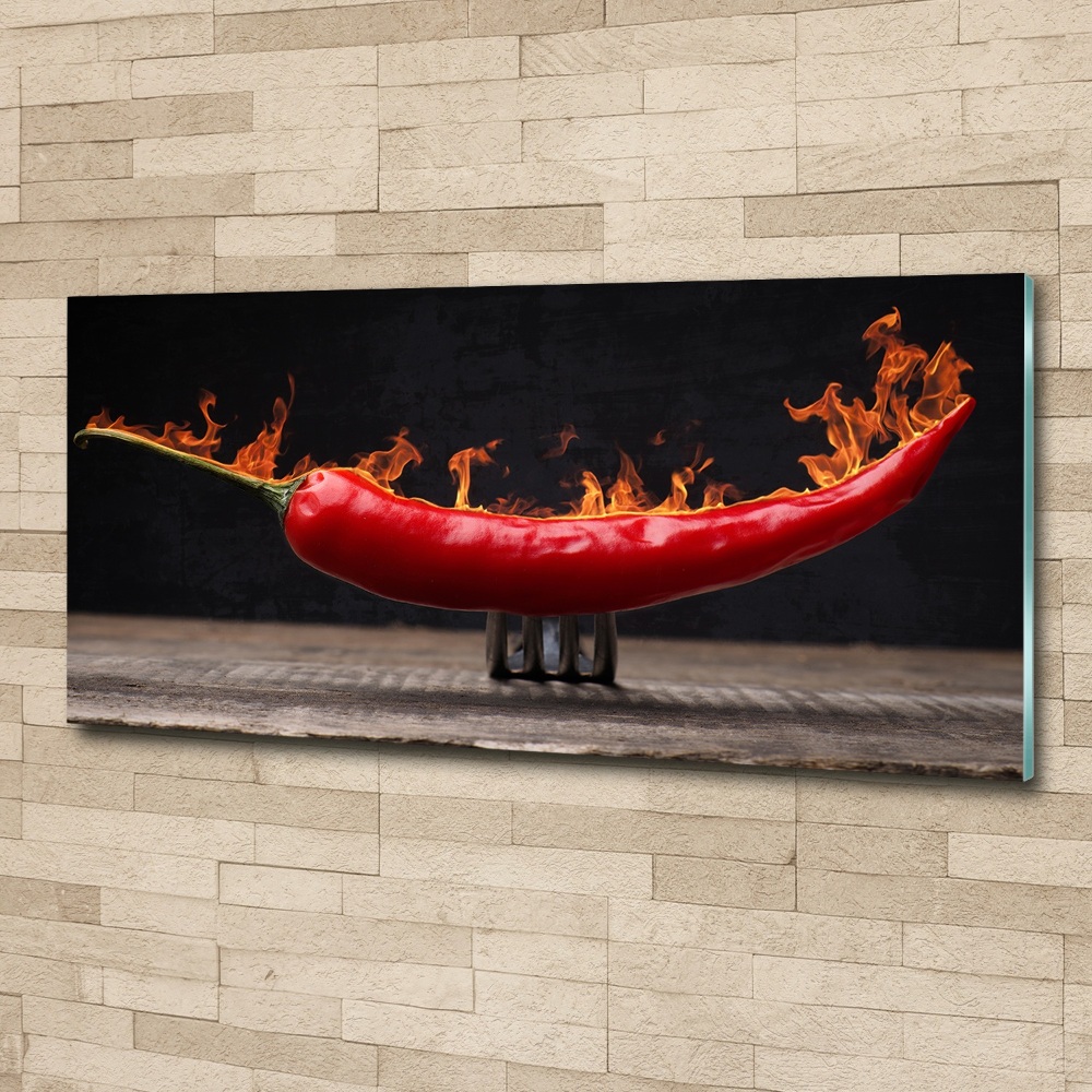 Acrylic wall picture Chilli pepper