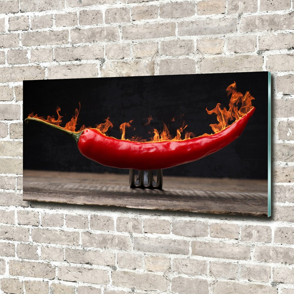 Acrylic wall picture Chilli pepper