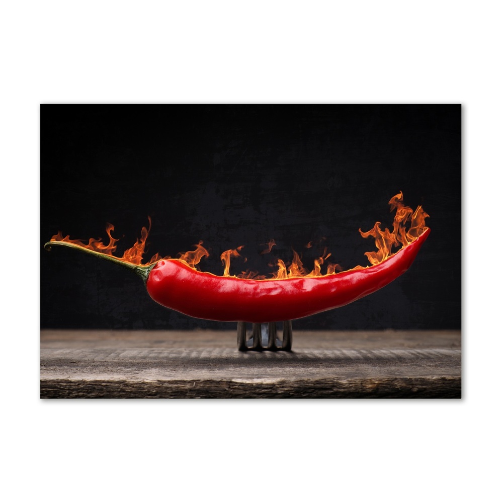 Acrylic wall picture Chilli pepper