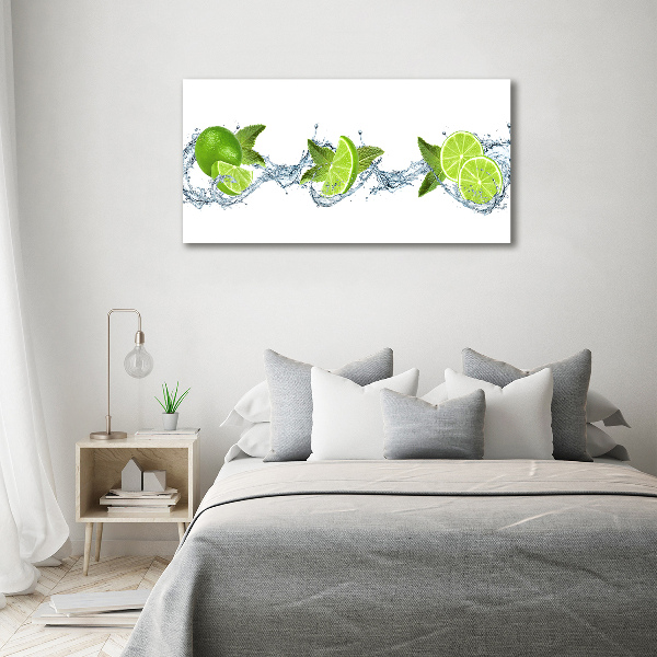 Acrylic wall picture Lime