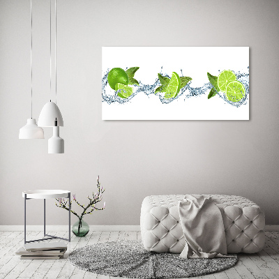 Acrylic wall picture Lime