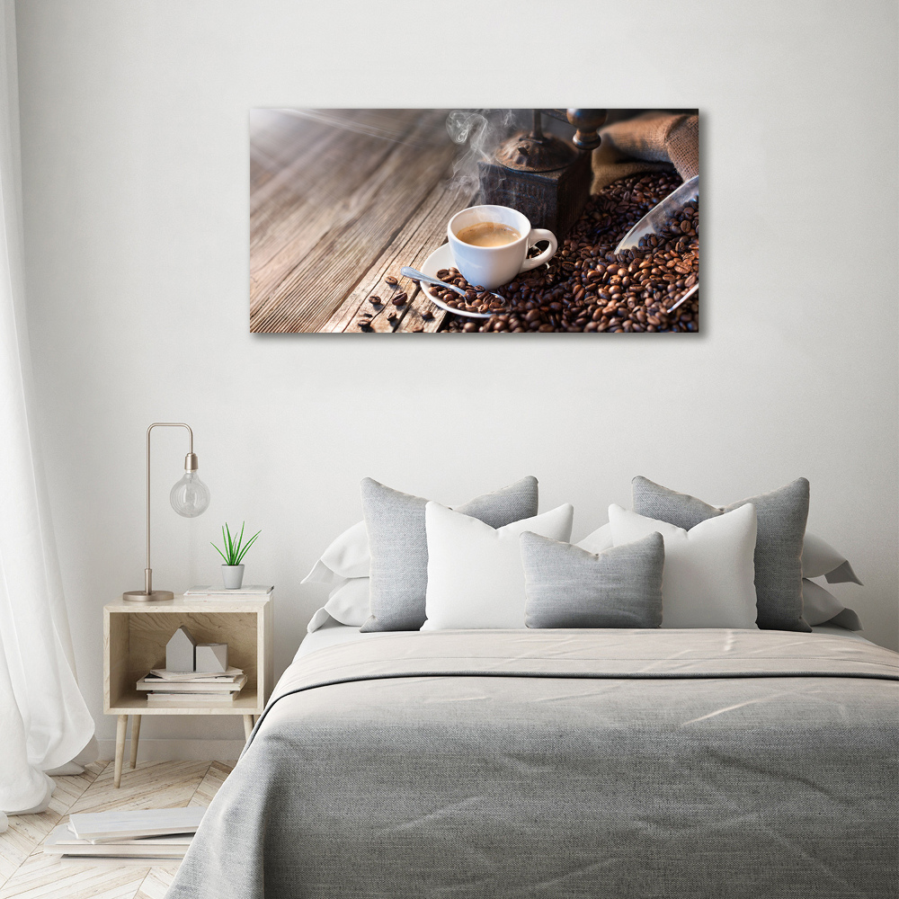 Acrylic wall picture Morning coffee