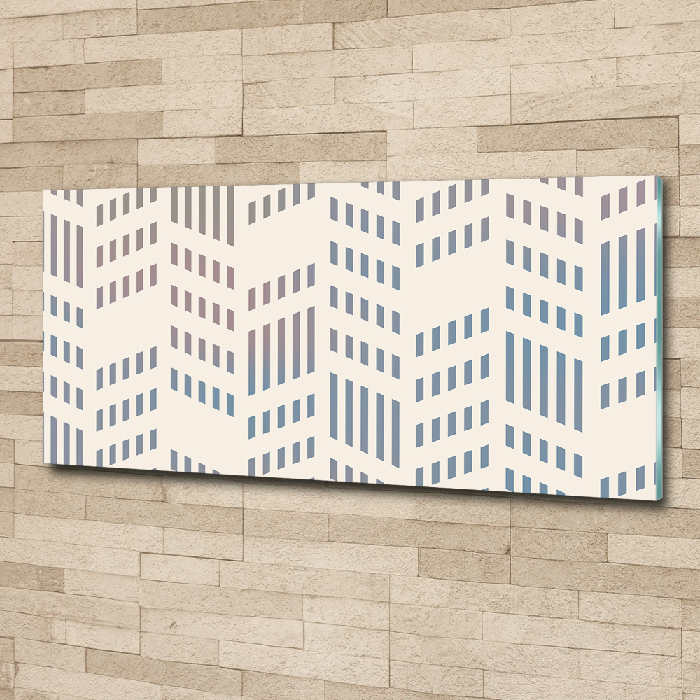 Wall art acrylic Geometric background