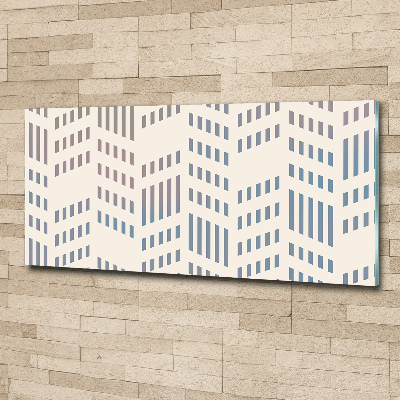 Wall art acrylic Geometric background