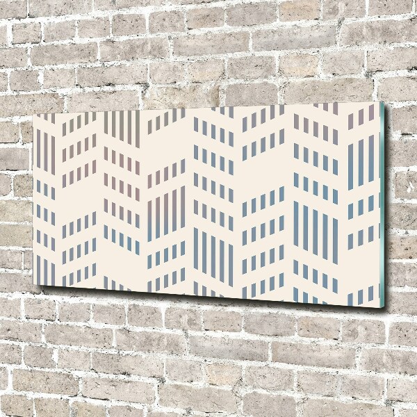 Wall art acrylic Geometric background