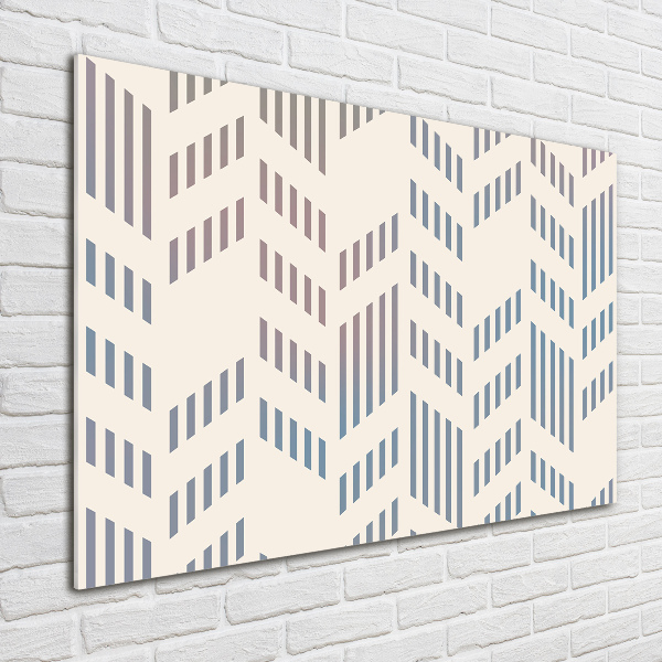 Wall art acrylic Geometric background