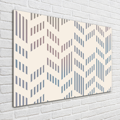 Wall art acrylic Geometric background