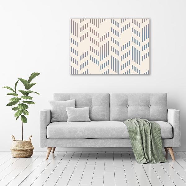 Wall art acrylic Geometric background