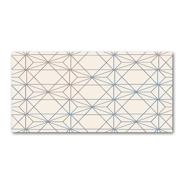 Wall art acrylic Geometric background