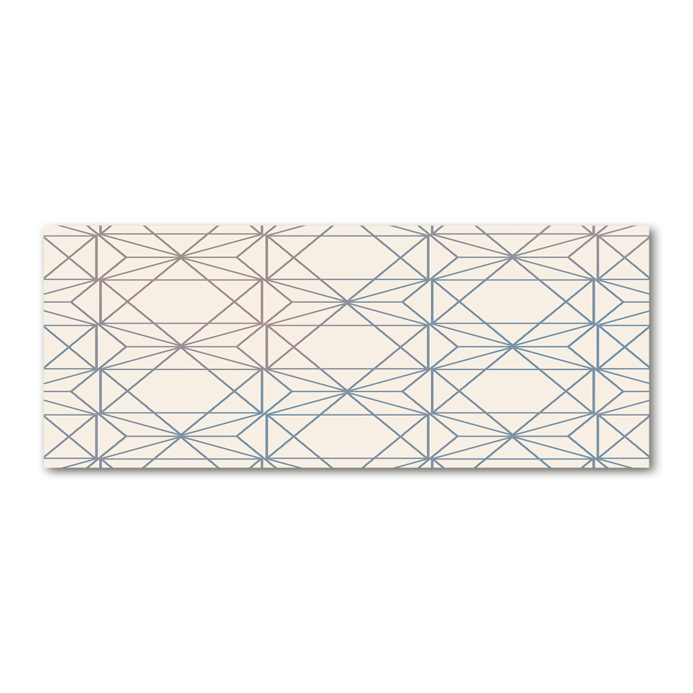 Wall art acrylic Geometric background