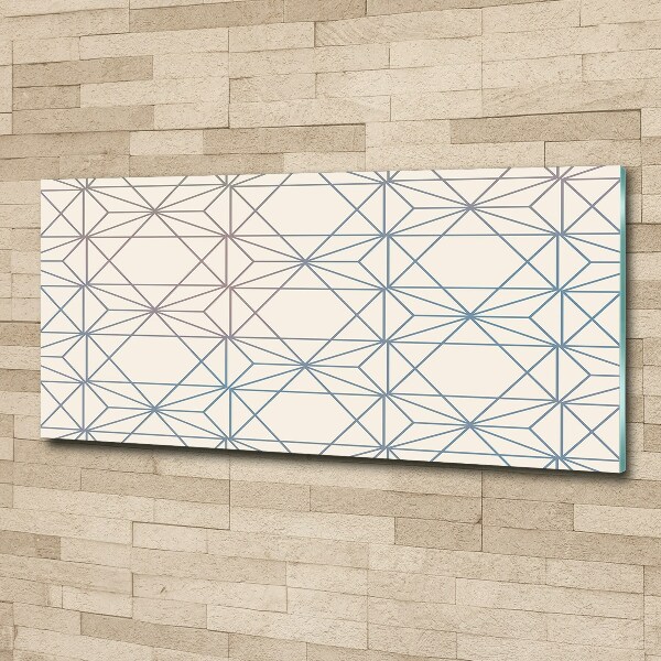 Wall art acrylic Geometric background